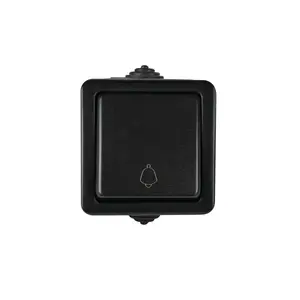 Выключатель света Kanlux 27353, корпус ABS, IP54, ширина 72 мм, 250 В AC