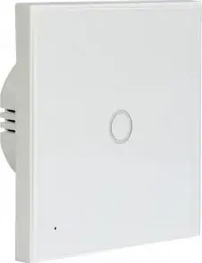 Wi‑Fi Smart Single Wall Switch Azzardo AZ3451 — single-gang smart light switch, Wi‑Fi control