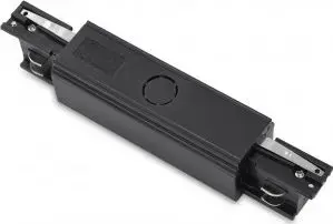 Track connector for three-circuit track, Azzardo AZ4274, black
