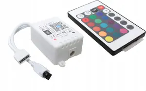 LED RGB controller ECOLIGHT2 EC79900 — IR + Wi‑Fi, 96W, white housing
