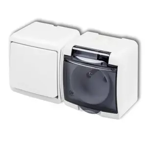 Кнопочный выключатель Karlik WGHH-1d, IP54, 250 В AC, 16 A