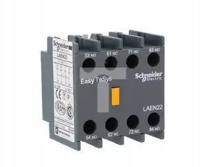 Auxiliary contacts Schneider EasyPact LAEN22 for LC1E 2NO 2NC gray