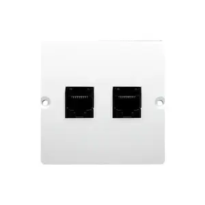 Kontakt-Simon BMTF2.02/11 rozēte, balta, plastmasas korpuss, IP20, 67×67×31 mm
