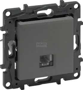 Telefona kontaktligzda Legrand Niloe Step vienkārša RJ11 modelis 863455 tērauda