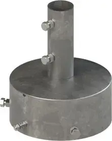 Mounting Bracket for Spiral Pole Ø173 mm ALPAR W1061 — pole-mounted boom support