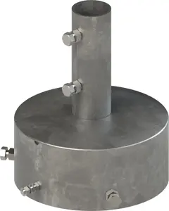Pole-mounted boom bracket ALPAR W106 for spiral pole Ø218 mm