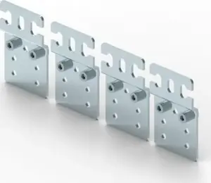 Wall Mounting Kit for Legrand XL3 S 160 Distribution Board — set of 4 brackets (MPN 337400)