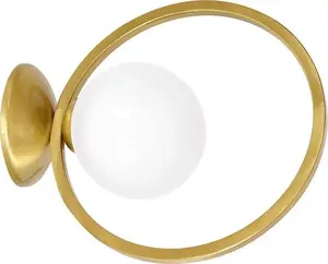Wall Sconce MILAGRO VIENNA MLP5572 — modern gold finish, wall-mounted lighting fixture