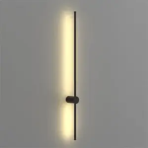 Sienas lampa LVT Catrina 1271 — 1x14W LED, 4000K, melna