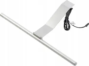 Настольная лампа GTV Abella LD-AB18ZB-53 с выносным рычагом, 1x5.4W LED, серебристая