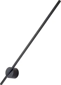 Wall lamp MAXlight SPIDER W0267 — metal LED wall sconce 8.4W 3000K IP44, black tubular design