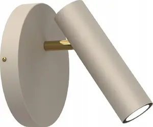 Настенный светильник Luminex Axion 275 от Luminex, 1x8W GU10, бежево-золотой