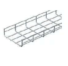 Taisns kabeļu kanāls CABLOFIL CM000061 — cinkots tērauds, 50 mm P × 54 mm D × 3 m L