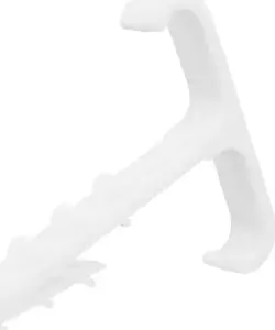 Mounting Clips Opatówek model 16.7, white, pack of 100 (mounting accessory)