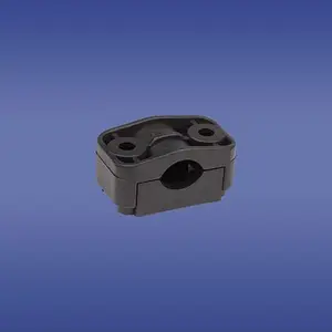 Barošanas kabeļa skava ELEKTROPLAST KO27 melna priekš 17–27 mm kabeļiem (modelis 37.27)