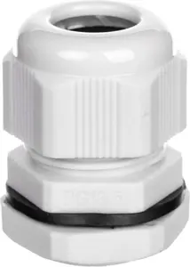 Cable Gland Erko PG13.5, polyamide, IP68, grey