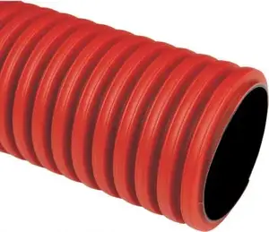 Gropēta divsienu aizsargcaurule 50 mm Kopos KD 50N zila (6 m / 360 m)