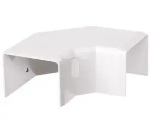 Corner flat 90° Kopos 25.2×20.2 mm cream-white LHD 25×20 model 8913