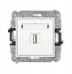 USB Wall Charger Karlik MCUSB-1 single-port 5V 1A white