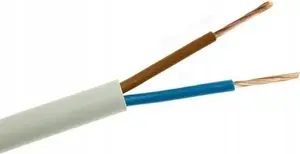 Odcinki Detal electrical cable OMY 2x1.5 mm² 300V roll 10 m