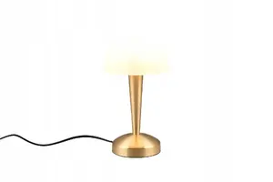 DELIGHT galda lampa RL Canaria R59561108 — 1×4,9W LED, 3000K, 470 lm, balta/zelta