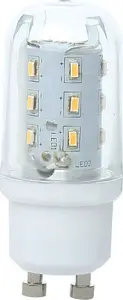 LED bulb GLOBO GU10 4W warm white transparent housing (model 10717)