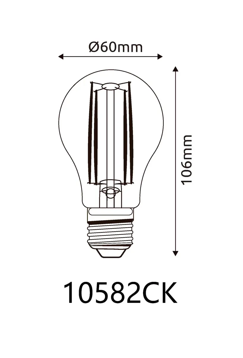 LED лампа Globoeasterneurope 10582CK 7 Вт E27 Photo 5
