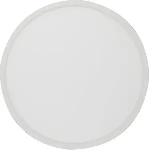 Потолочная лампа TK_LIGHTING Aqua White Large 6904 1x45W LED 3000/4000/6500K белая с переключателем на корпусе