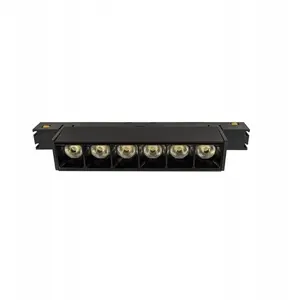 Светильник для 1-фазной шинной системы Azzardo Kira AZ5502, 1x6W LED CCT 2700–5600K, 280 лм, чёрный