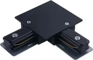 Recessed L-Connector 90° for Track Profile by NOWODVORSKI, model 8971, black