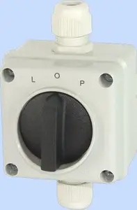 Роторный (кулачковый) переключатель Elektromet L-0-P 3P 12A IP65 в корпусе 921243
