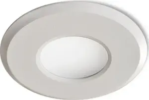 Recessed ceiling downlight Azzardo Oscar AZ1714 adjustable 1x50W GU10/G5.3 IP44 white