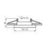 Kanlux 26720 griestu lampa GX5.3 10W Photo 5