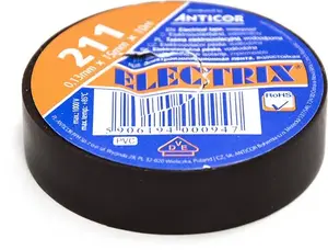 Izolācijas PVC lente Anticor PE-2111004-0015010 15 mm x 0,13 mm x 10 m brūna