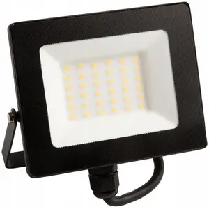 Floodlight ECOLIGHT2 EC79860 slim LED projector 30W 2700 lm 4000K IP65 black