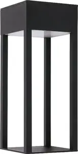 Wall light NOWODVORSKI STRUCTURE 8146, outdoor LED, IP54, black