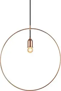 Pendant lamp Azzardo KRUG AZ2113 modern copper finish — hanging lighting fixture