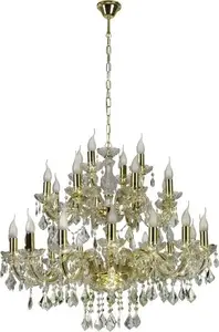 Pakarināma lampa Candellux MARIA glamour zelta, modelis 30-94622, griestu gaismeklis