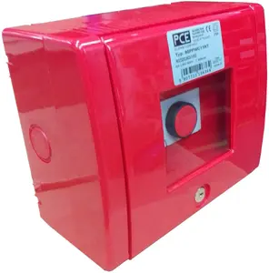 Fire Alarm Surface-Mount Box PCESP with Push Button IP55 model 95PPWC11NT