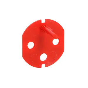 Insert plate 1 gang Legrand Red — 35.1×22.8 mm (1 pc)