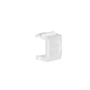 Outlet box accessory Ospel ZOK-1/00 White — flush-mount junction box cover, 1 piece