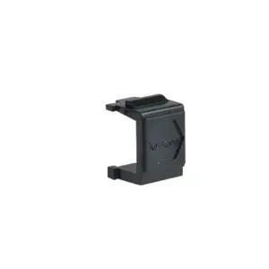 Outlet box accessory Ospel ZOK-1/25, black, for electrical installation, 1 pc