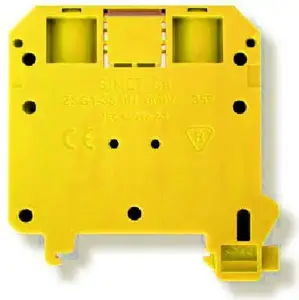 Terminal connector Simet ZSG1-35.0Nz two-conductor 35 mm² yellow (11721314)