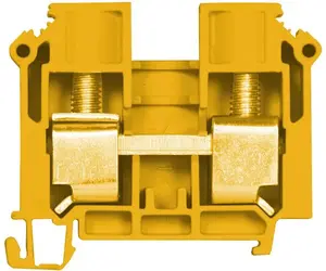 Клеммная колодка Simet ZSG1-35.0 двухпроводная резьбовая 35 мм² жёлтая (12701314)