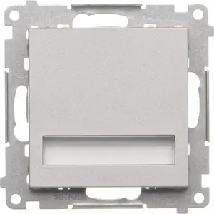 LED kāpņu gaismeklis Kontakt-Simon TOS3K.01/143 230V 0,93W, silti balts 3100K, matēts alumīnijs