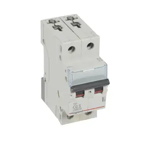 Miniatūrs automātslēdzis Legrand TX3 Type C 2-polu, 0,5 A, 240–415 V, 50–60 Hz, IP20