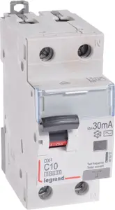 Дифференциальный автомат Legrand 2P 10A C 0,03A тип AC (MPN 411011)