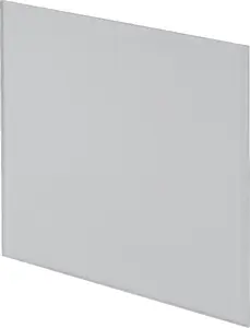 Decorative Panel AWENTA PTGG125M for Trax Glass fan housing, Ø125 mm, matte grey