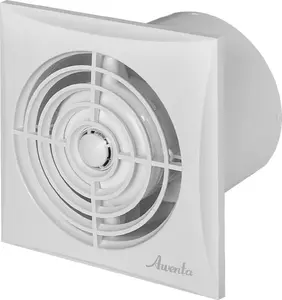 Вытяжной вентилятор для ванной AWENTA WZ125H, Ø125 мм, 175 м³/ч, 13,5 Вт, 230 В, с таймером и датчиком влажности, белый