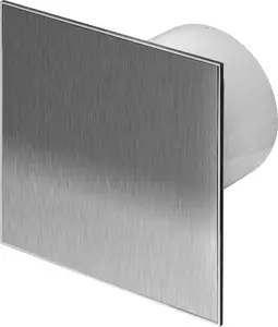 Bathroom Extract Fan AWENTA WTI125H, Ø125 mm, 150 m³/h, 18 W, 230 V, humidity sensor and timer, inox